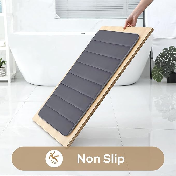 Memory Foam Bath Mat - 3pcs Set