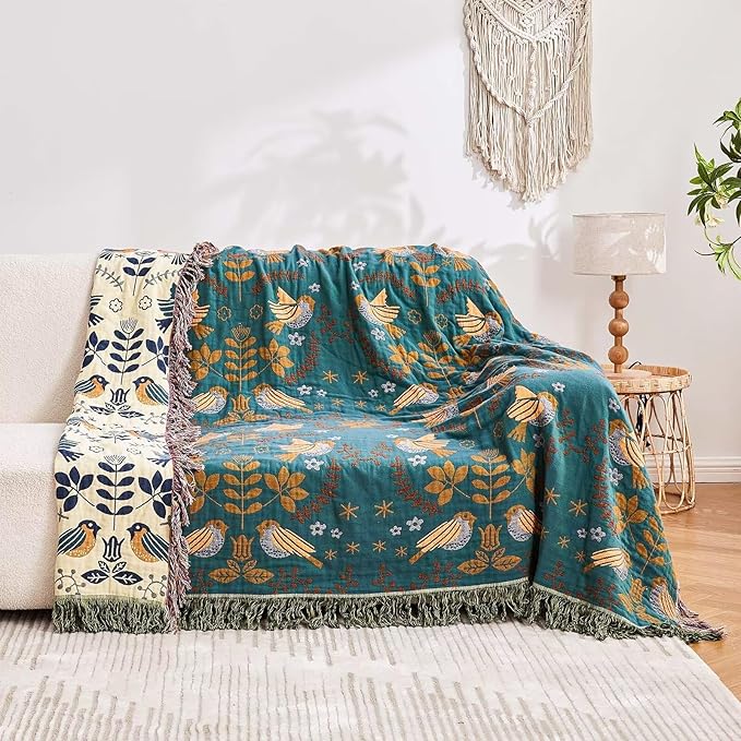 Reversible Scandinavian Blanket