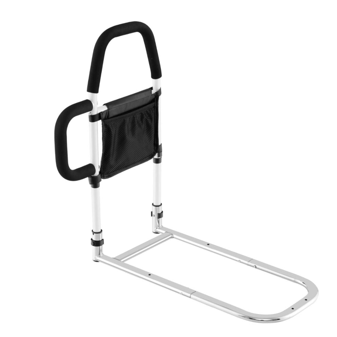 Bedside Assist Rail - Adjustable Height & Non-Slip Handle