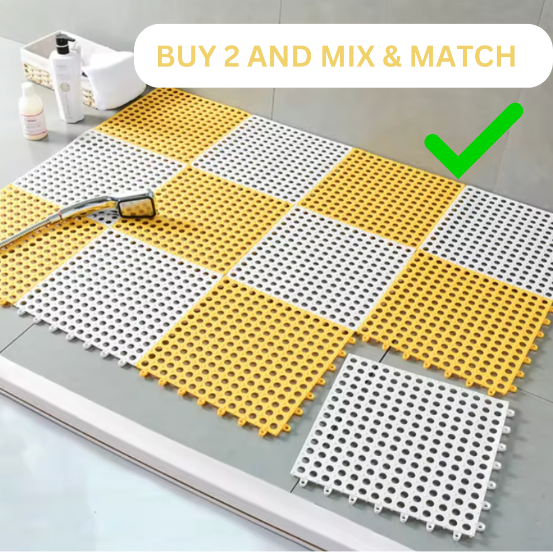 Secure Shower Tiles - Antibacterial & Non-Slip