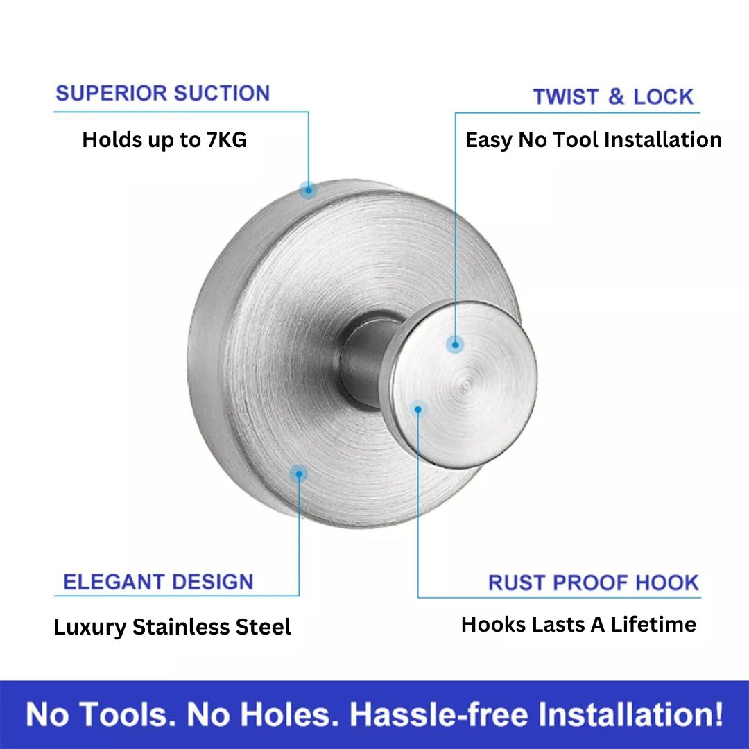 Stainless Steel Secure Hooks