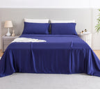 100% Bamboo Sheet Set (Flat & Fitted Sheets Included) + FREE Pillowcases
