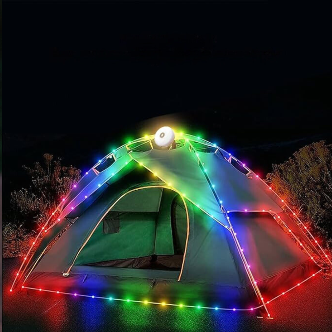 Retractable String Lights - 4 In 1 Device