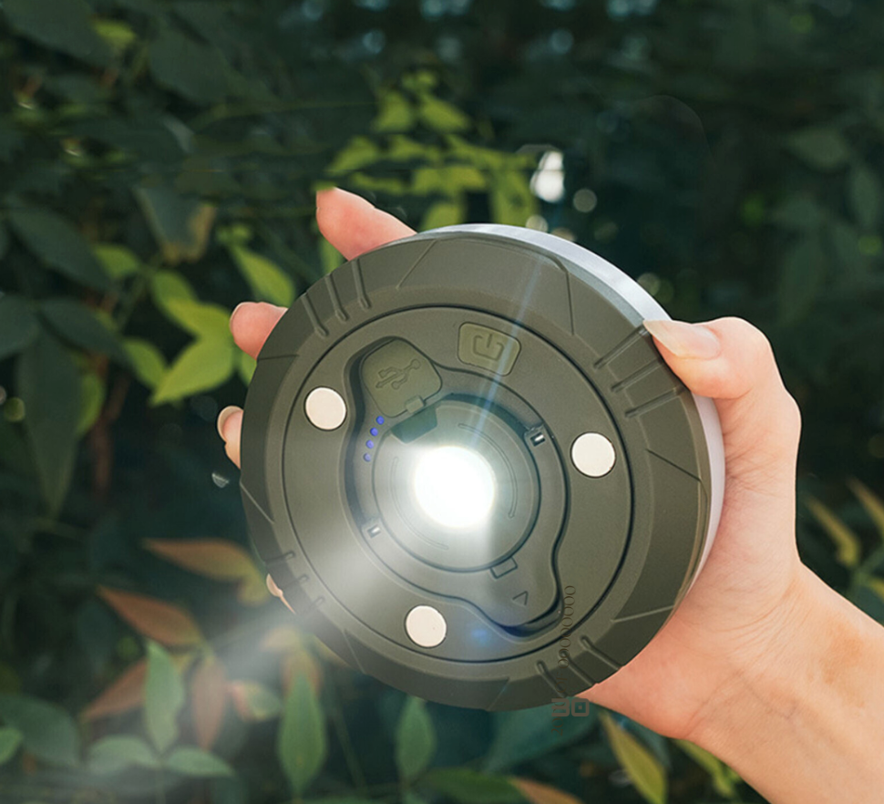 Retractable String Lights - 4 In 1 Device