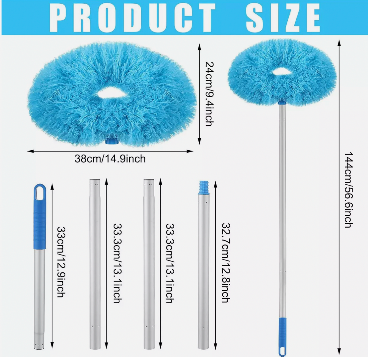 Microfiber Ceiling Fan Duster