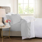 Bamboo Blend Sheet Set (Flat & Fitted Sheets Included) + FREE Pillowcases