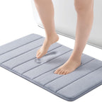 Memory Foam Bath Mat - 3pcs Set