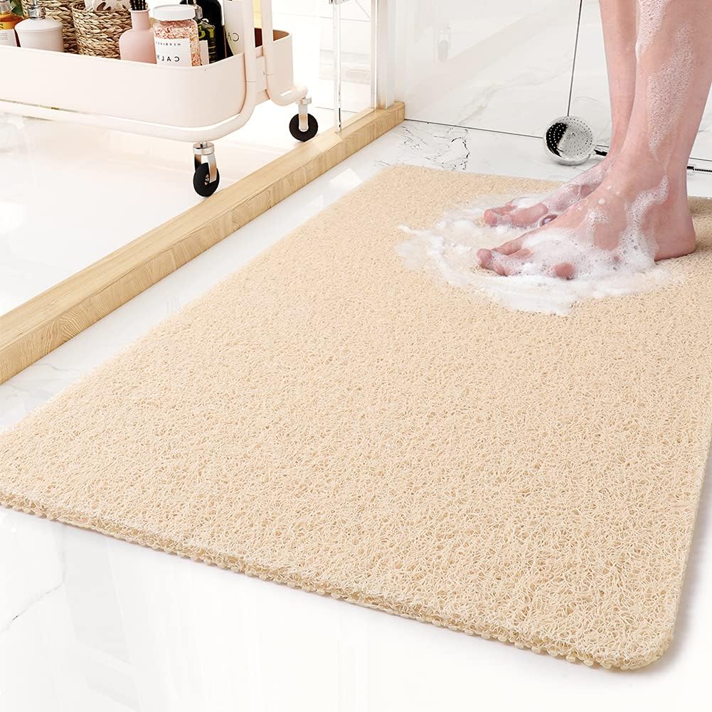 Safe Shower Mat - Non-Slip & Effortless To Clean