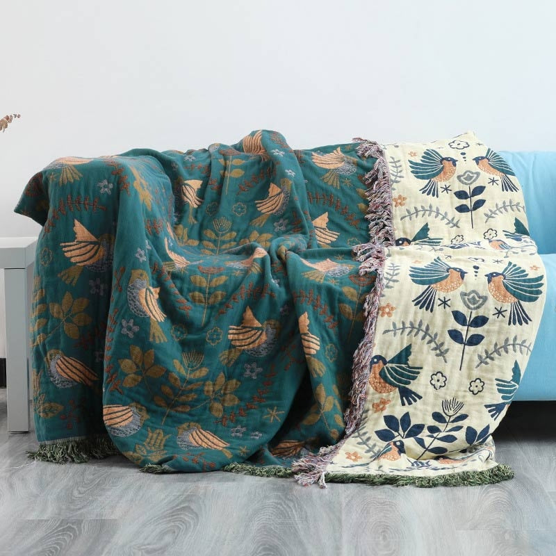 Reversible Scandinavian Blanket